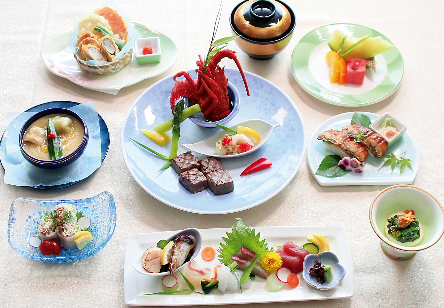 夏の宴会プラン『日本料理』コース
